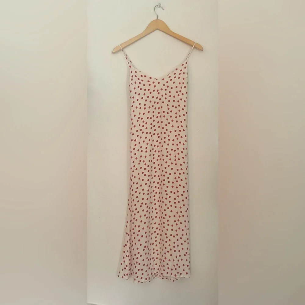 THE REFORMATION Kat Dress Polka Dot Summer Dress - Picture 4 of 9